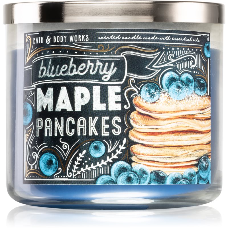 Bath & Body Works Blueberry Maple Pancakes vonná svíčka 411 g Image