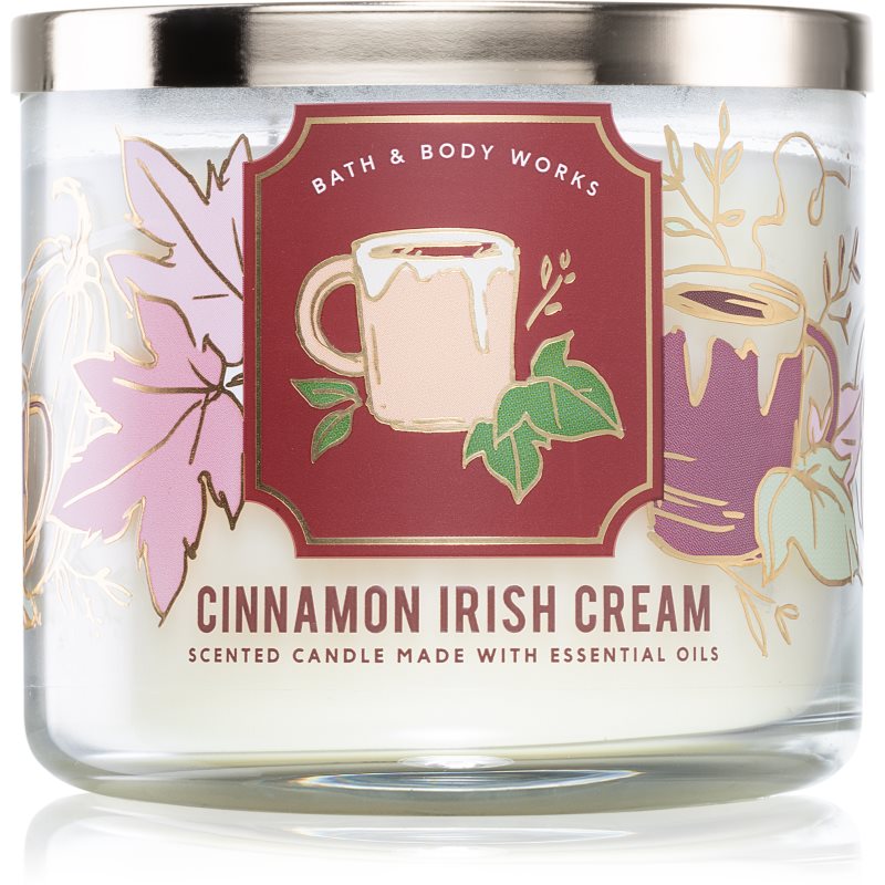 

Bath & Body Works Cinnamon Irish Cream aроматична свічка