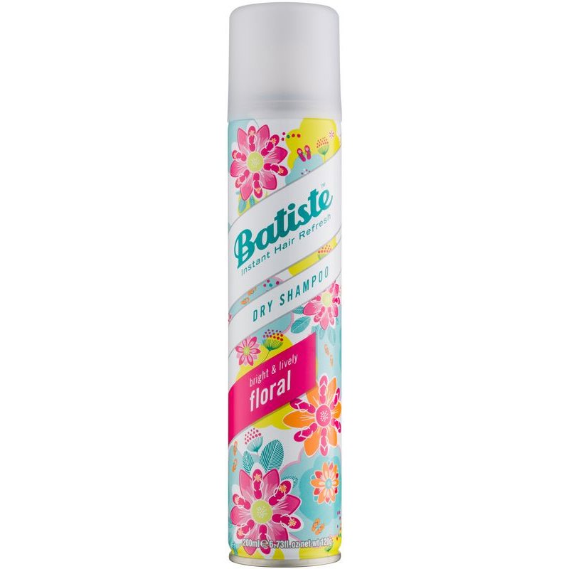 Batiste Fragrance Floral suchý šampon pro všechny typy vlasů 200 ml