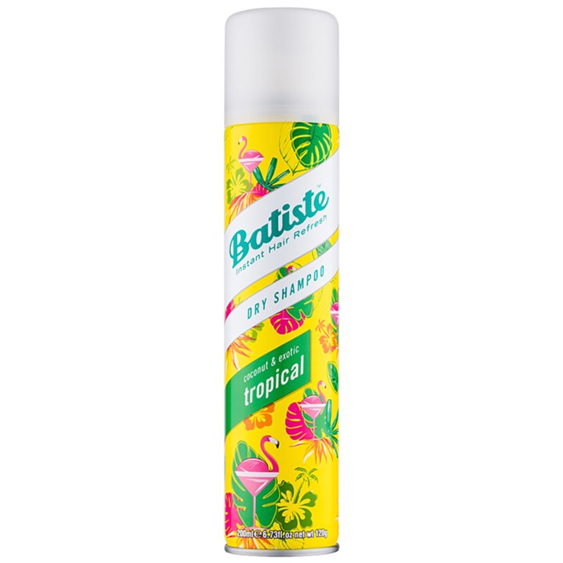 Batiste Fragrance Tropical suchý šampon pro objem a lesk 200 ml