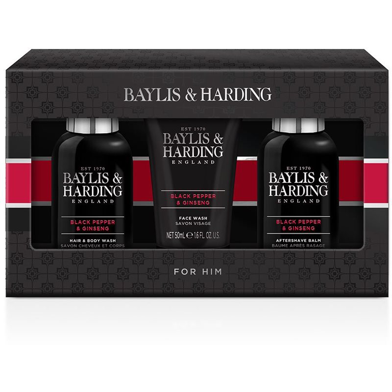 Baylis & Harding Black Pepper & Ginseng dárková sada (na obličej a tělo) Image
