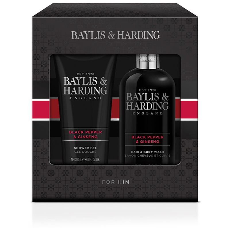 Baylis & Harding Black Pepper & Ginseng dárková sada (na tělo a vlasy) Image