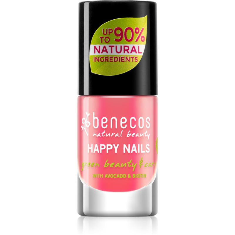 Benecos Happy Nails pečující lak na nehty odstín Peach Sorbet 5 ml Image