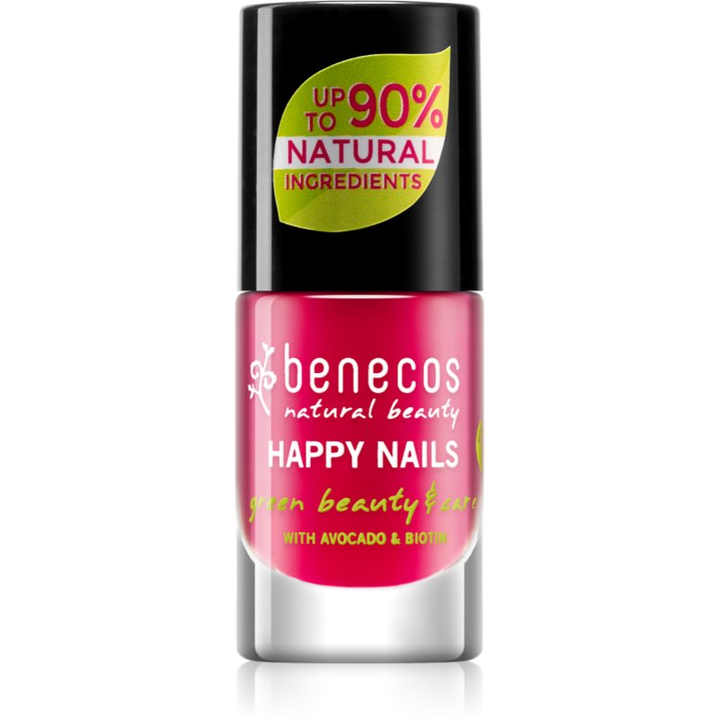 Benecos Happy Nails pečující lak na nehty odstín Hot Summer 5 ml Image