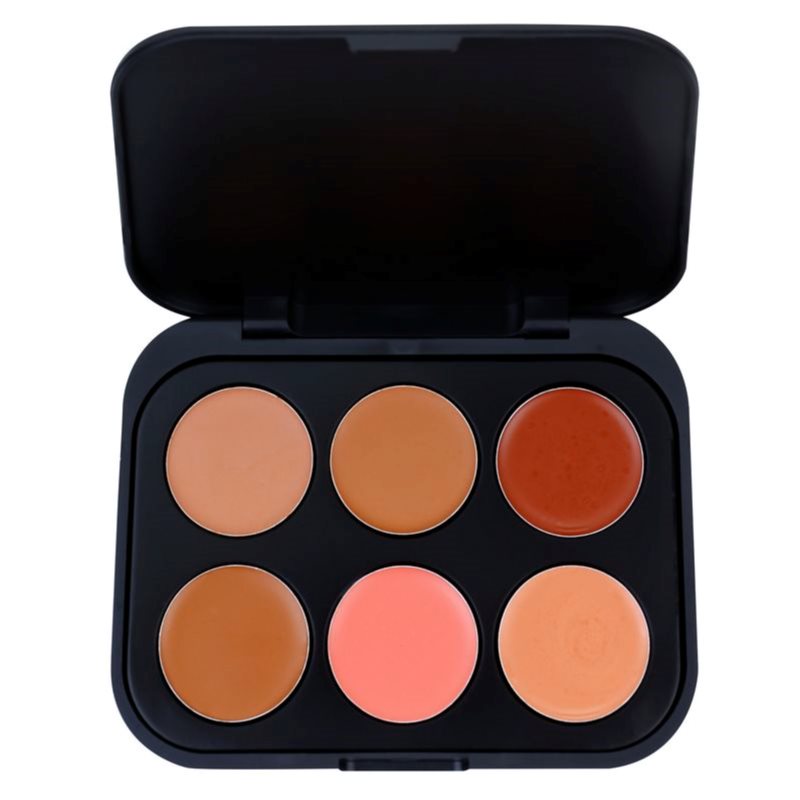 

BH Cosmetics 6 Color палетка коректорів відтінок Dark