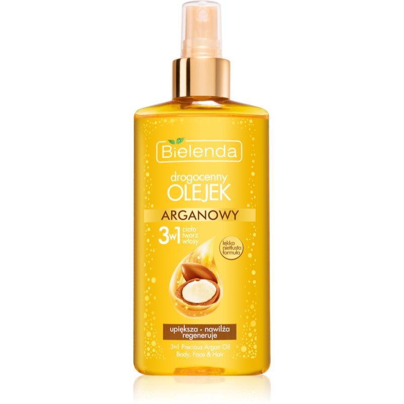 Bielenda Precious Oil Argan Pflegeöl für Gesicht, Körper und Haare 150 ml