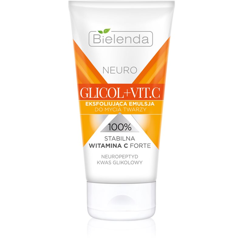 

Bielenda Neuro Glicol + Vit. C очищуюча емульсія-ексфоліант для шкіри з недоліками