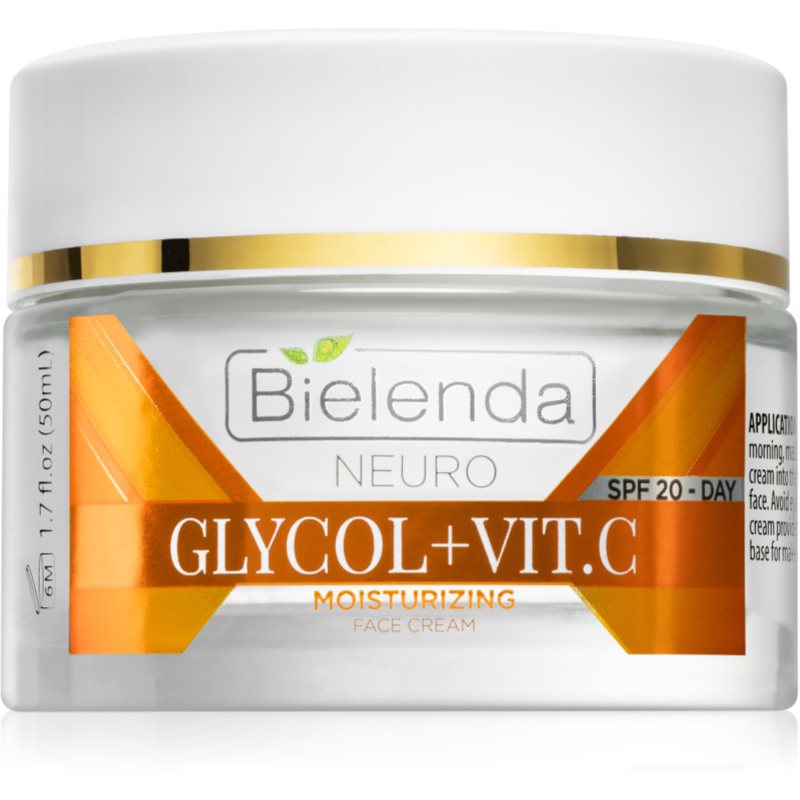 Bielenda Neuro Glicol + Vit. C hydratační krém SPF 20 50 ml