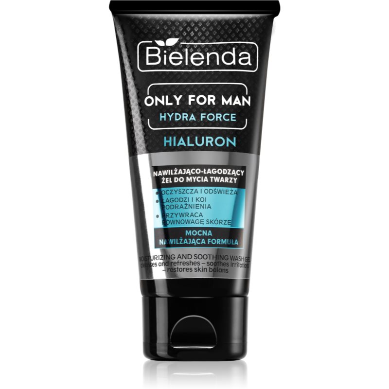 Bielenda Only for Men Hydra Force gel de limpeza apaziguador para homens 150 g