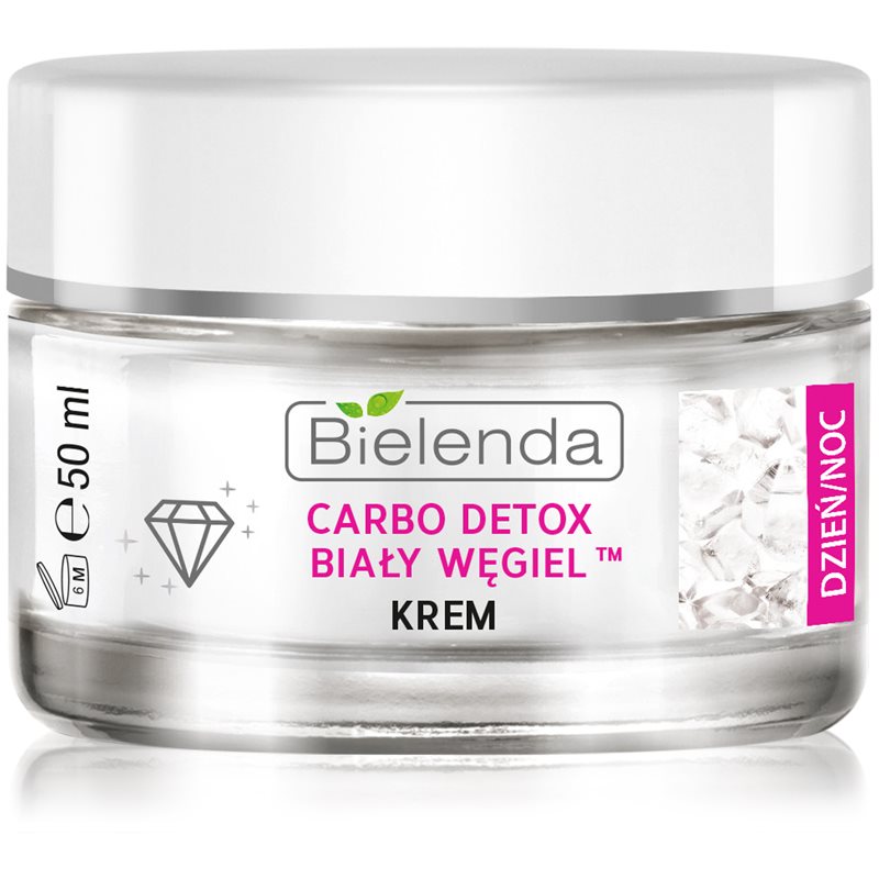 

Bielenda Carbo Detox White Carbon зволожуючий денний та нічний крем