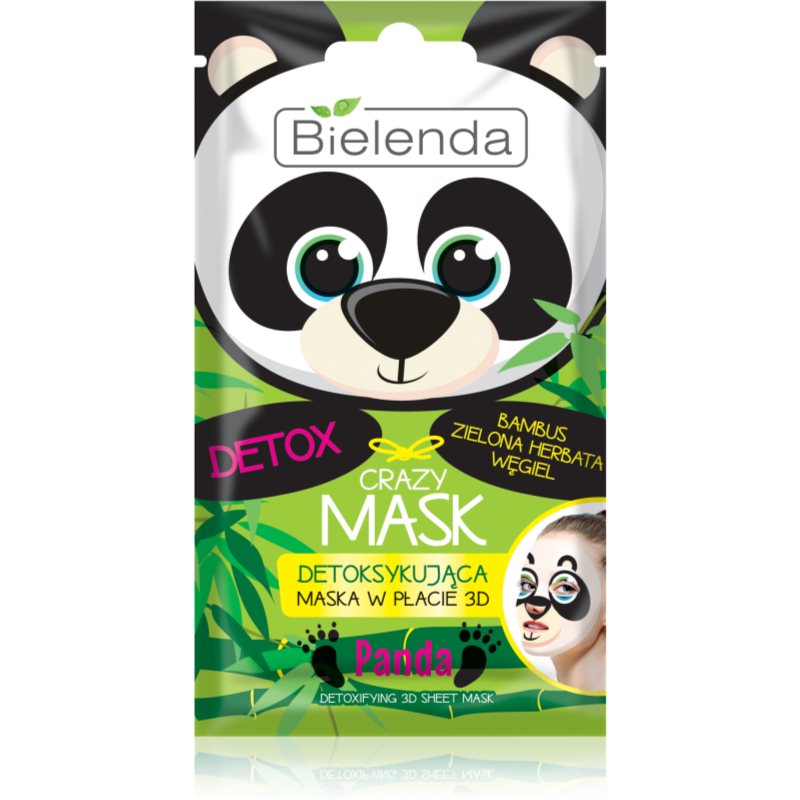 Bielenda Crazy Mask Panda detoxikační maska 3D 1 ks Image