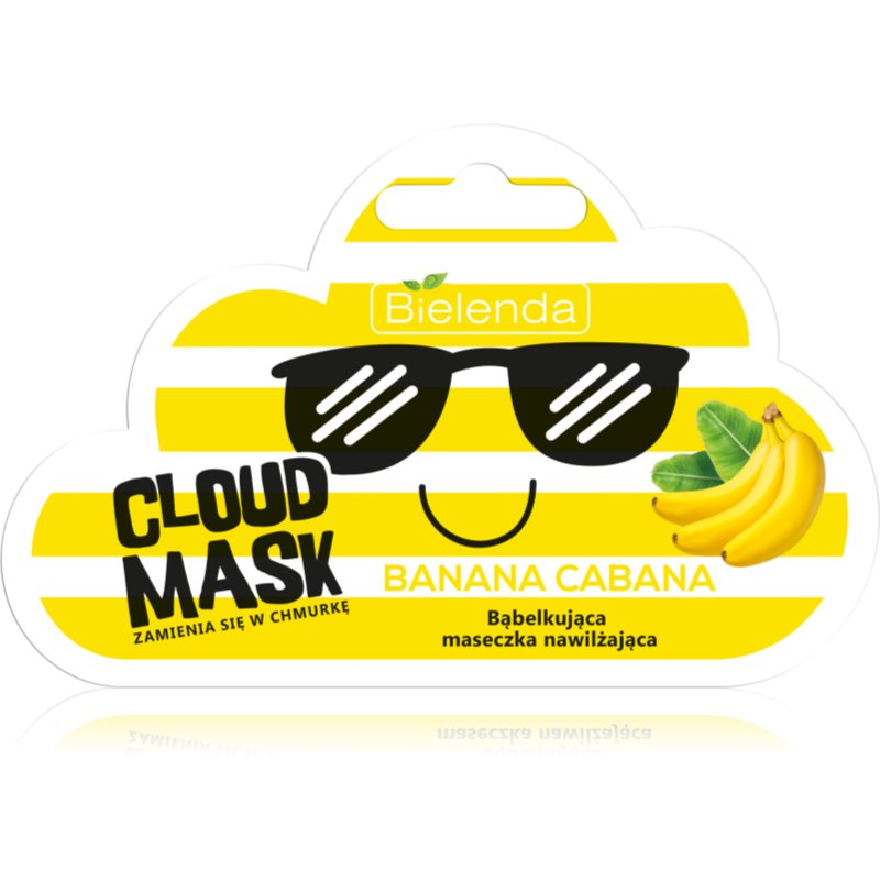 Bielenda Cloud Mask Banana Cabana hydratační pleťová maska 6 g