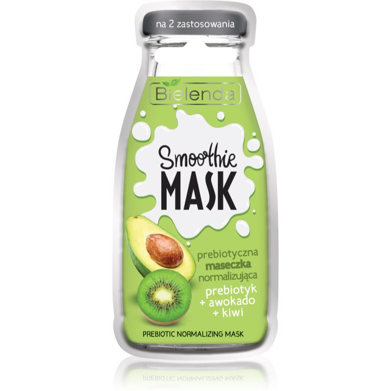 Bielenda Smoothie Prebiotic + Avocado + Kiwi normalizující maska 10 g Image