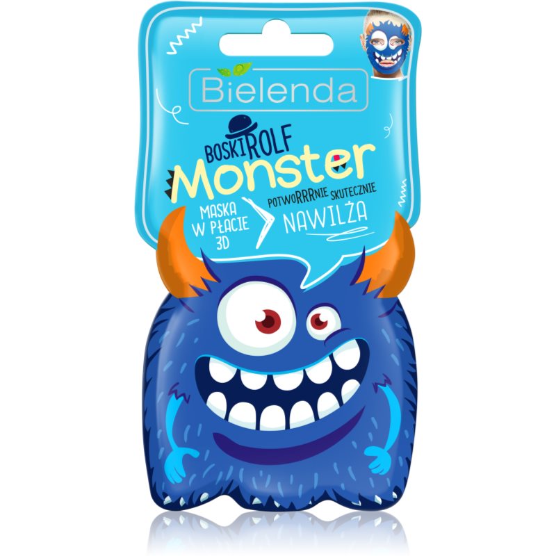 Bielenda Monster hydratační plátýnková maska 3D 1 ks Image