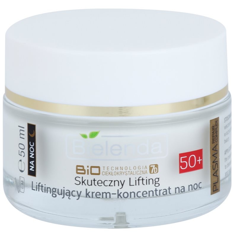 

Bielenda BioTech 7D Effective Lifting 50+ нічний активний крем проти розтяжок та зморшок