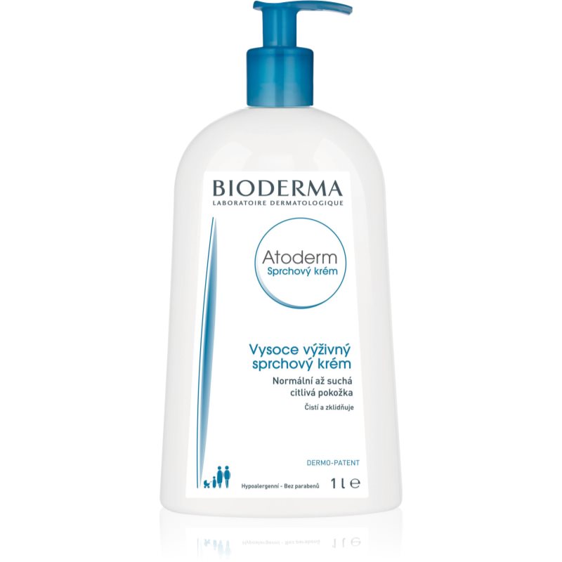 Bioderma Atoderm Sprchový Krém výživný sprchový krém pro normální až suchou citlivou pokožku 1000 ml Image