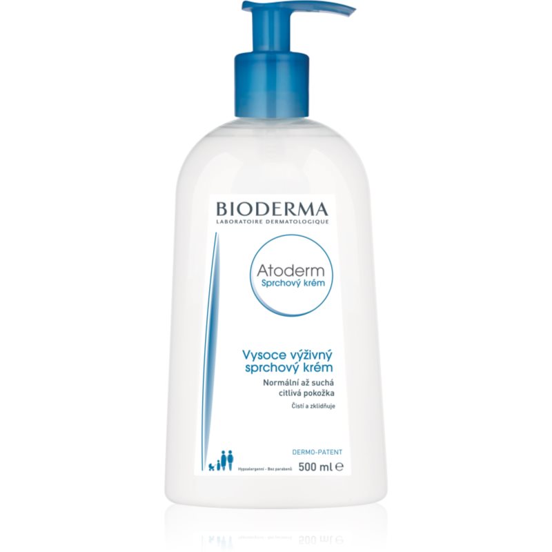 Bioderma Atoderm ultravýživný sprchový krém pro normální až suchou citlivou pokožku 500 ml