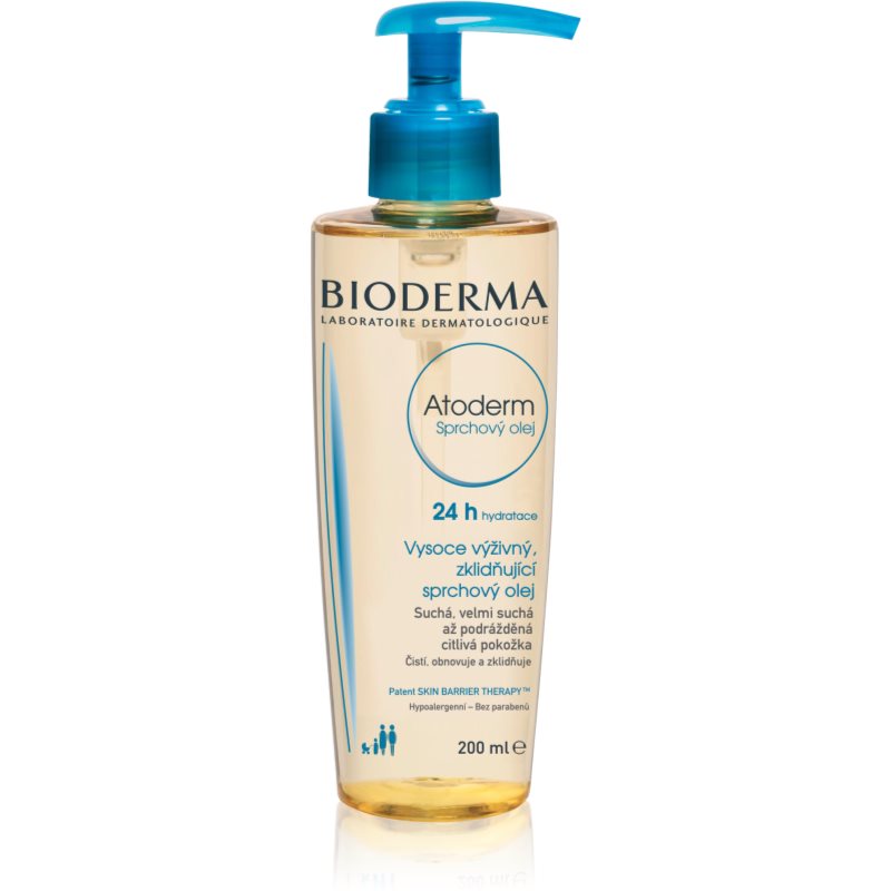 Bioderma Atoderm Sprchový Olej vysoce výživný zklidňující sprchový olej pro suchou a podrážděnou pokožku 200 ml Image