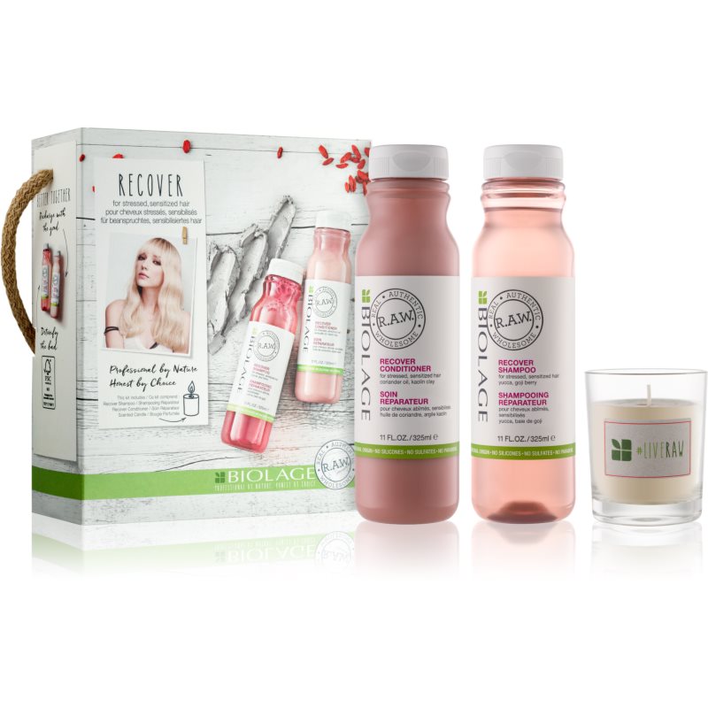 

Biolage R.A.W. Recover косметичний набір I. (для пошкодженого волосся) для жінок