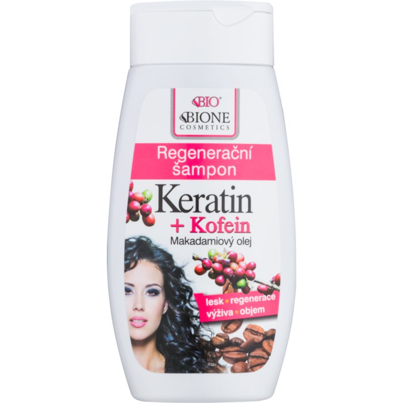 Bione Cosmetics Keratin Kofein regenerační šampon 260 ml Image
