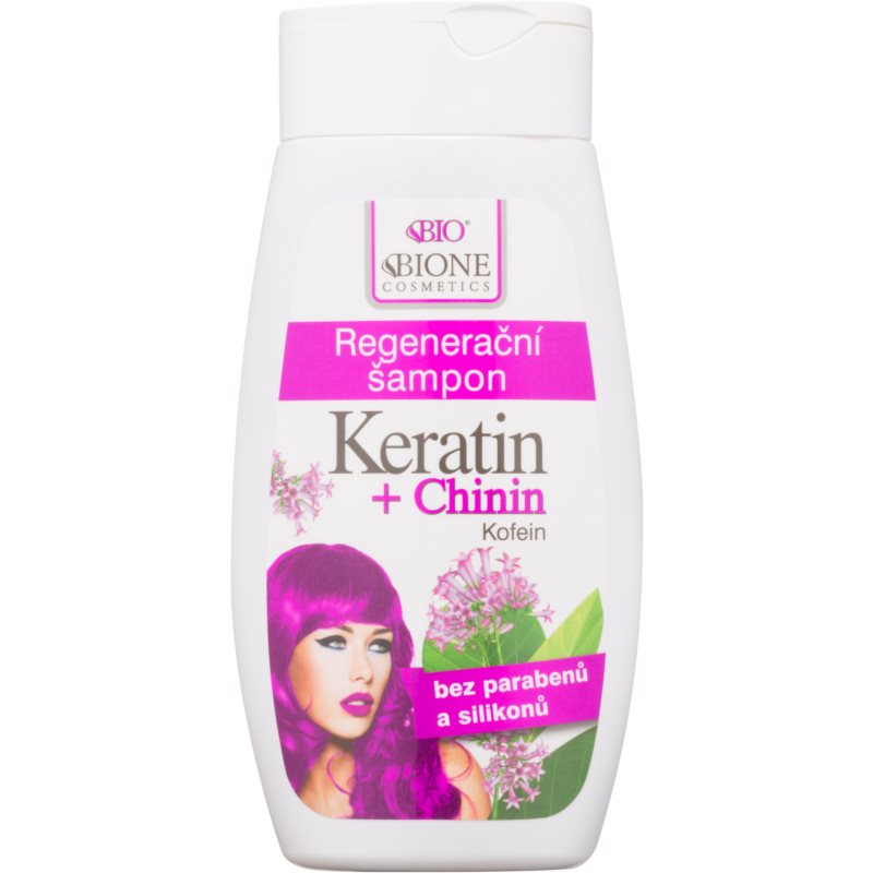 Bione Cosmetics Keratin + Chinin regenerační šampon 260 ml Image