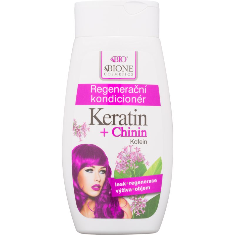 Bione Cosmetics Keratin + Chinin regenerační kondicionér na vlasy 260 ml Image