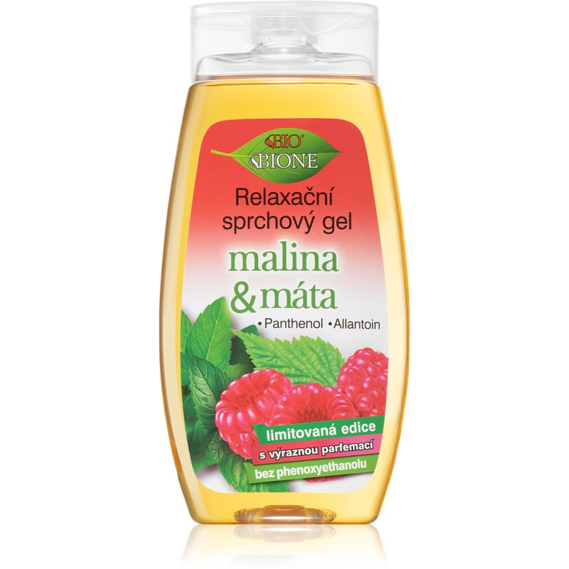 Bione Cosmetics Malina & Máta relaxační sprchový gel pro ženy 260 ml Image