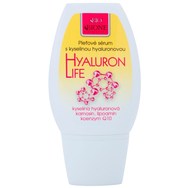 Bione Cosmetics Hyaluron Life hydratační a vyživující sérum na obličej 40 ml Image