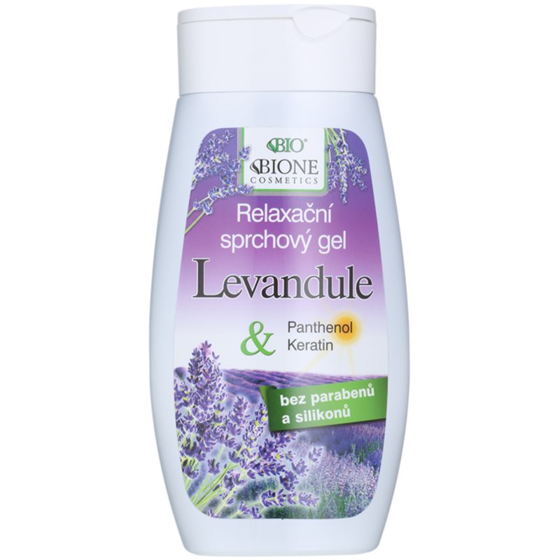 Bione Cosmetics Lavender relaxační sprchový gel 260 ml Image