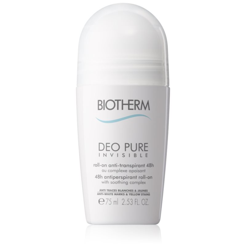 Biotherm Deo Pure Invisible antiperspirant roll-on 48h 75 ml Image