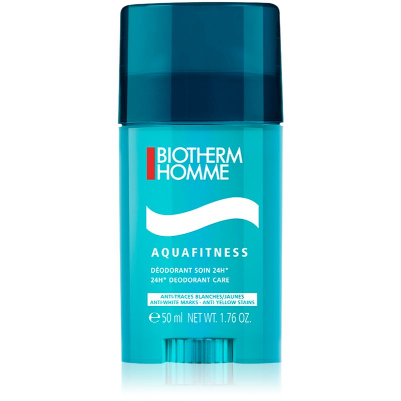 Biotherm Homme Aquafitness desodorante en barra 24h  50 ml
