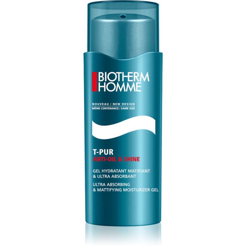 Biotherm Homme T-Pur Anti-oil & Shine gel matificante con efecto hidratante 50 ml