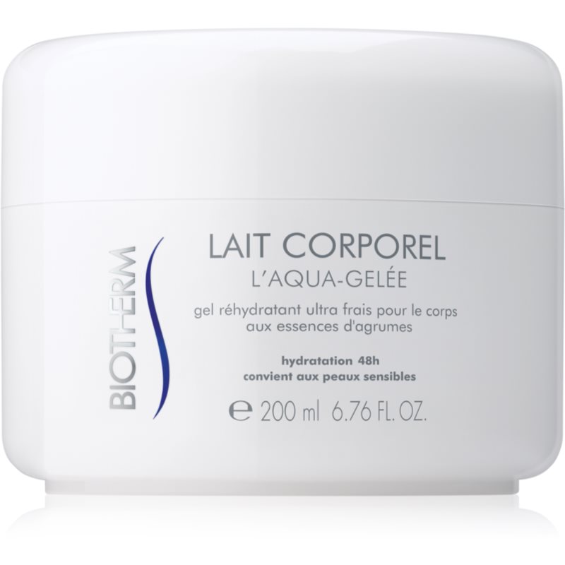 Biotherm Lait Corporel L’Aqua-Gelée hidratante com efeito refrescante para pele sensível 200 ml