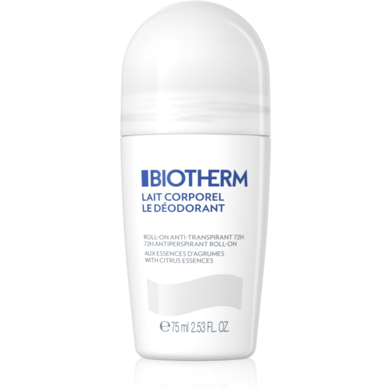 Biotherm Lait Corporel Le Déodorant antiperspirant roll-on bez parabenů 75 ml