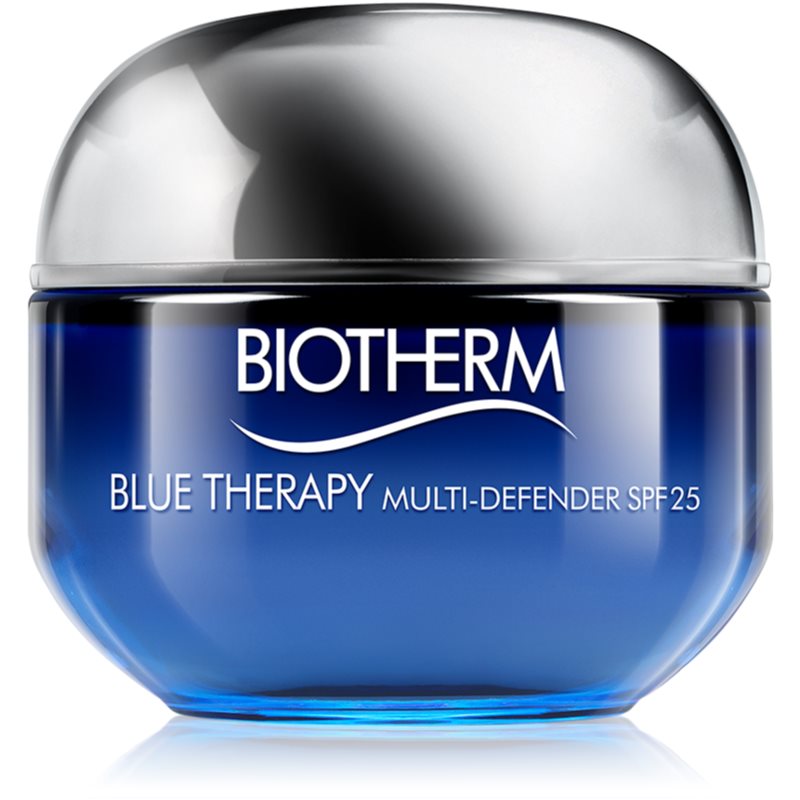 Biotherm Blue Therapy Multi Defender SPF25 protivráskový a regenerační krém pro suchou pleť SPF 25 50 ml