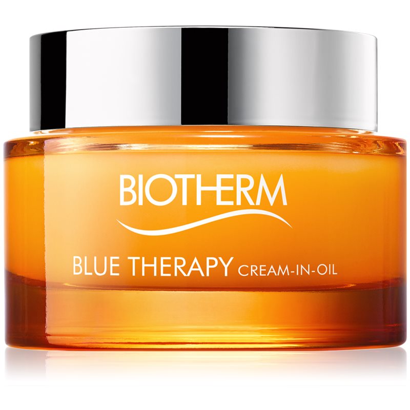 Biotherm Blue Therapy Cream-in-Oil creme nutritivo reparador para pele normal e seca 75 ml