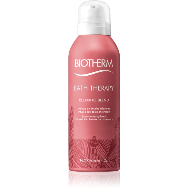 Biotherm Bath Therapy Relaxing Blend espuma de limpeza corporal 200 ml