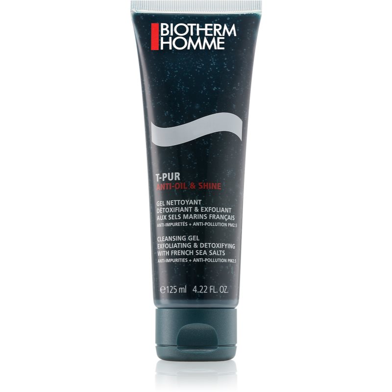 Biotherm Homme T-Pur Anti Oil & Shine čisticí gel na obličej 125 ml