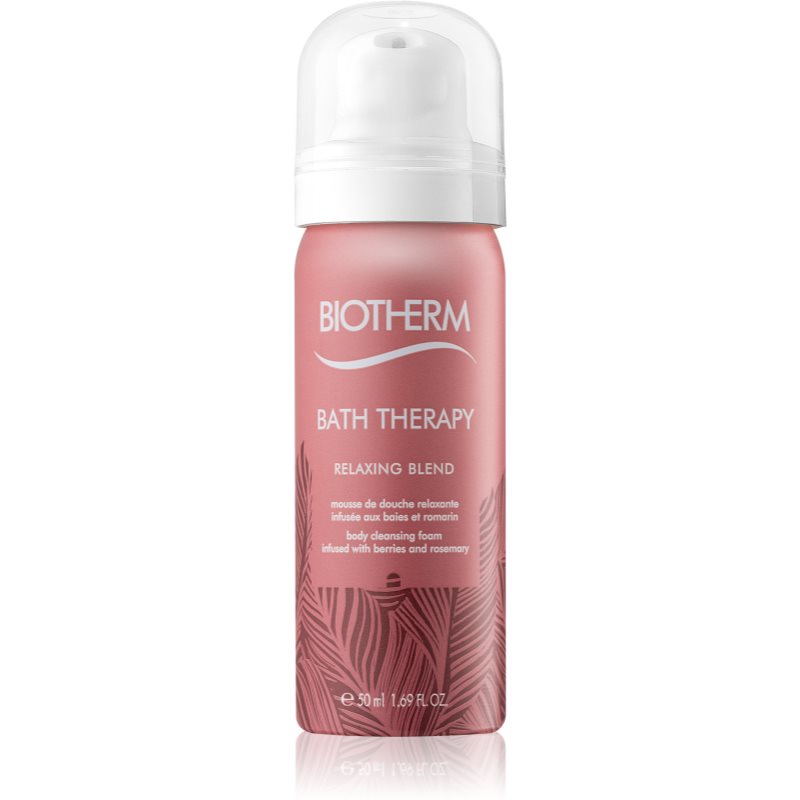 Biotherm Bath Therapy Relaxing Blend espuma de limpeza corporal 50 ml