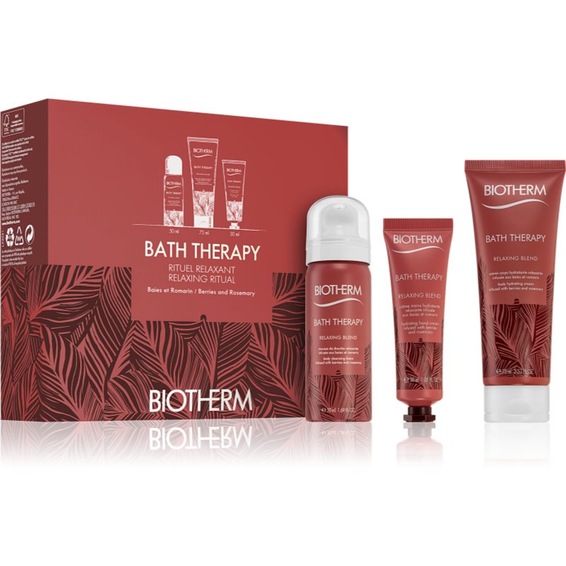 Biotherm Bath Therapy Relaxing Blend coffret Relaxing Ritual para mulheres