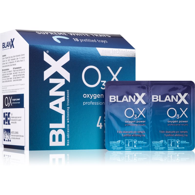 BlanX O3X Oxygen Power sada aplikátorů pro šetrné bělení a ochranu zubní skloviny 10 ks