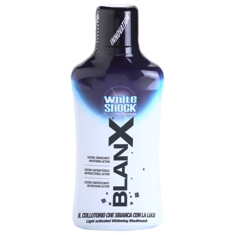 BlanX White Shock ústní voda s bělicím účinkem 500 ml