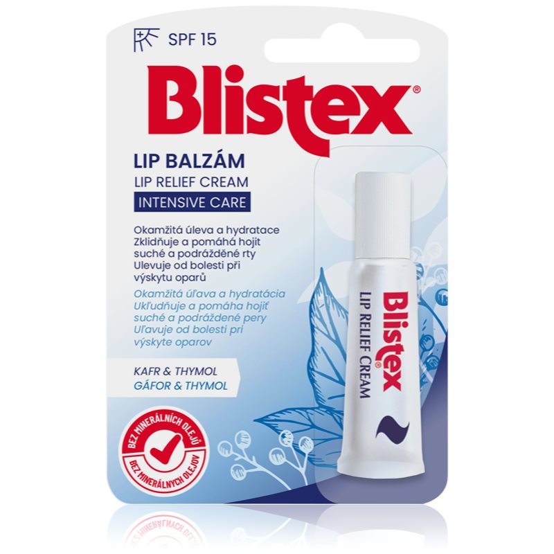 Blistex Lip Relief Cream intenzivní balzám na rty SPF 15 6 ml Image