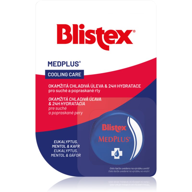 Blistex MedPlus chladivý balzám pro vysušené a popraskané rty SPF 15 7 ml