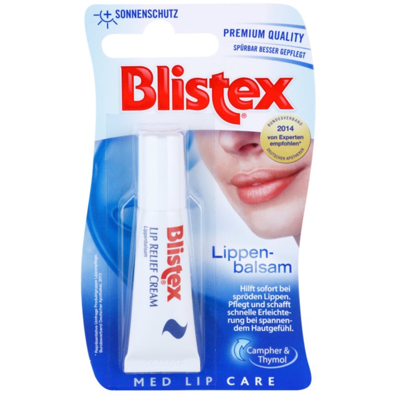 Blistex Lip Relief Cream balzám na suché a popraskané rty SPF 10 6 ml Image