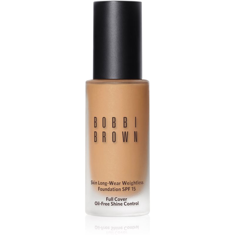 Bobbi Brown Skin Long-Wear Weightless Foundation dlouhotrvající make-up SPF 15 odstín Golden Beige (W-048) 30 ml