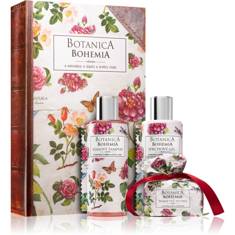 Bohemia Gifts & Cosmetics Botanica dárková sada (s výtažkem ze šípkové růže) pro ženy Image