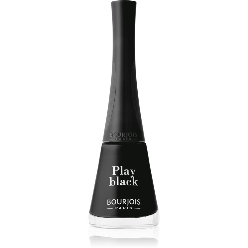 Bourjois 1 Seconde rychleschnoucí lak na nehty odstín 006 Play Black 9 ml