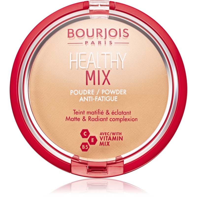 Bourjois Healthy Mix kompaktní pudr odstín 02 Light Beige 11 g