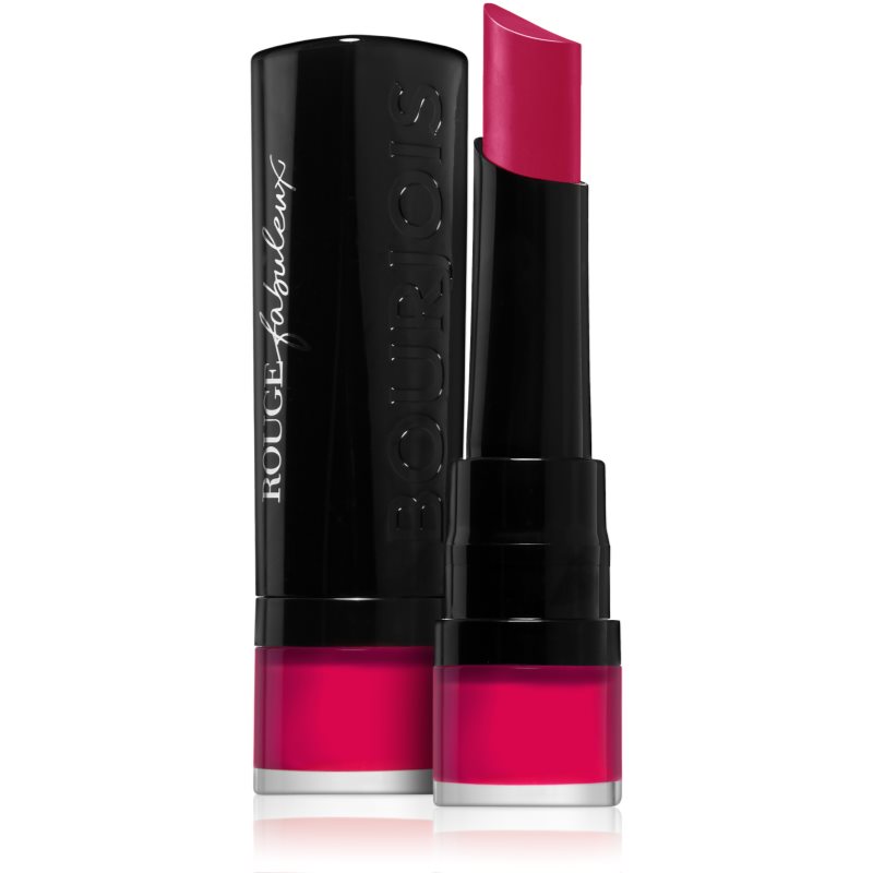 Bourjois Rouge Fabuleux сатенено червило цвят 14 Clair de Plum 2,3 гр.